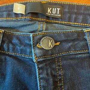 Kut FromThe Cloth Diana Mid-Rise Fab Ab Skinny Jeans size 6